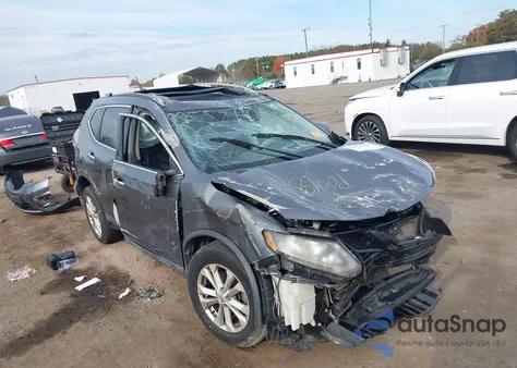 2015 Nissan Rogue Sv from USA, damaged, VIN 5N1AT2MV8FC809651